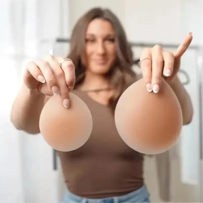 Invisible Silicone Nipple Covers - Reusable Breast Petals for Ultimate Comfort and Style